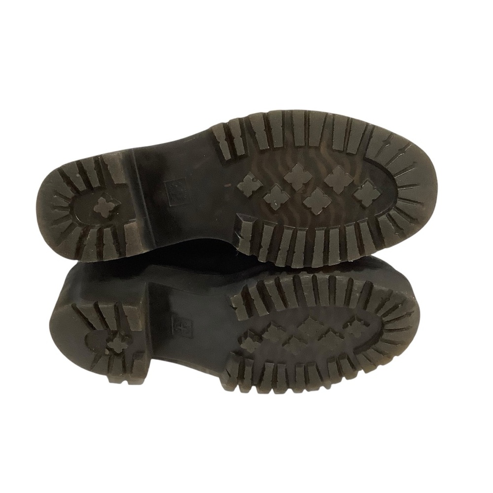 Dr. Martens Black Rometty Wyoming  Leather Chelsea Platform Booties - Picture 5 of 7